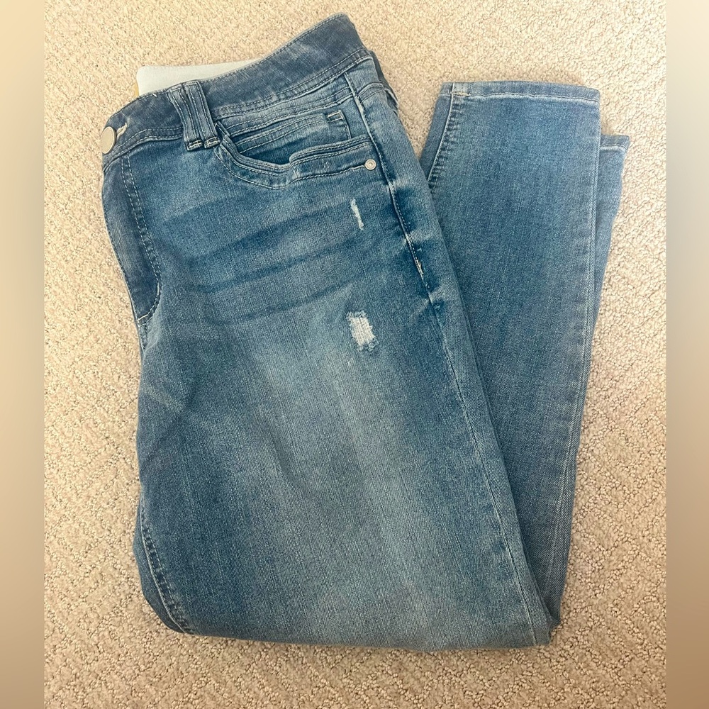 Democracy Medium Color Stretch Denim (16)